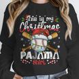 This Is My Christmas Pajama Shirt Baseball Xmas PJs Boys Men Unisex Sweatshirt