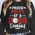 Class Of 2026 Senior Year Baseball Poppy 2026 Graduate Unisex Sweatshirt
