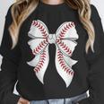 Cute Baseball Coquette Bow For Women Girls Baseball Mama Mom Unisex Sweatshirt Cute Baseball Coquette Bow For Women Girls Baseball Mama Mom Unisex Sweatshirt