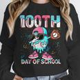 Dabbing Drippy 100th Days Of School Baseball Ice Cream Drip Unisex Sweatshirt Dabbing Drippy 100th Days Of School Baseball Ice Cream Drip Unisex Sweatshirt