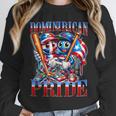 Dominican Puerto Rican Pride Baseball Flag Unity Unisex Sweatshirt Dominican Puerto Rican Pride Baseball Flag Unity Unisex Sweatshirt
