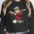 Dominican Santa Christmas Beisbol Baseball Dominicano Unisex Sweatshirt
