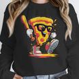 Drippy Pizza Baseball Slice Cartoon Sports Food Unisex Sweatshirt Drippy Pizza Baseball Slice Cartoon Sports Food Unisex Sweatshirt