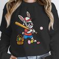 Easter Bunny Baseball Player Batter Rabbit Boys Kids Men Unisex Sweatshirt Easter Bunny Baseball Player Batter Rabbit Boys Kids Men Unisex Sweatshirt
