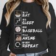 Eat Sleep Baseball Anime Repeat Japanese Otaku Unisex Sweatshirt Eat Sleep Baseball Anime Repeat Japanese Otaku Unisex Sweatshirt