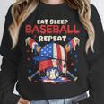 Eat Sleep Baseball Repeat Ice Cream Drip Crossed Bats Unisex Sweatshirt Eat Sleep Baseball Repeat Ice Cream Drip Crossed Bats Unisex Sweatshirt
