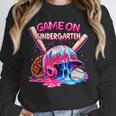 Game Kindergarten Baseball Ice Cream Drip On Back To School Unisex Sweatshirt Game Kindergarten Baseball Ice Cream Drip On Back To School Unisex Sweatshirt