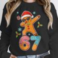 Gingerbread Six Seven 67 Ice Cream Drip Baseball Unisex Sweatshirt