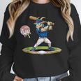 Goat Baseball Player With Bat And Ball Drip Animal Sports Unisex Sweatshirt Goat Baseball Player With Bat And Ball Drip Animal Sports Unisex Sweatshirt