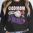 GodMom Rookie Of Year 1st Birthday Baseball Theme Matching Unisex Sweatshirt GodMom Rookie Of Year 1st Birthday Baseball Theme Matching Unisex Sweatshirt