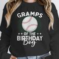 Gramps Of The Birthday Boy Baseball Player Birthday Unisex Sweatshirt