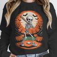 Halloween Skeleton Baseball Player Costume Men Boys Kids Unisex Sweatshirt Halloween Skeleton Baseball Player Costume Men Boys Kids Unisex Sweatshirt