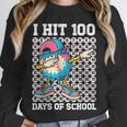 I Hit 100 Days Of School Baseball Ice Cream Drip Boys Girls Unisex Sweatshirt I Hit 100 Days Of School Baseball Ice Cream Drip Boys Girls Unisex Sweatshirt