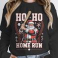 Ho Ho Home Run Baseball Christmas Holiday Sports Santa Unisex Sweatshirt Ho Ho Home Run Baseball Christmas Holiday Sports Santa Unisex Sweatshirt