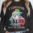 HUGvyn I Survived 100 Days Of School Baseball 6 7 Ice Cream Unisex Sweatshirt