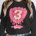 Ice Cream Baseball Glove 3rd Birthday Edition Unisex Sweatshirt