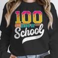 Ice Cream Drip 100 Days Of School Baseball Boys 100th Day Unisex Sweatshirt Ice Cream Drip 100 Days Of School Baseball Boys 100th Day Unisex Sweatshirt