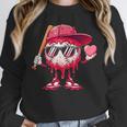 Ice Cream Drip Baseball Valentine's Day Spots Baseball Drip Unisex Sweatshirt Ice Cream Drip Baseball Valentine's Day Spots Baseball Drip Unisex Sweatshirt