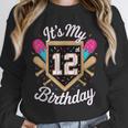 It's My 12th Birthday Baseball Fan Celebration Unisex Sweatshirt It's My 12th Birthday Baseball Fan Celebration Unisex Sweatshirt
