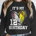 It's My 12th Birthday Baseball Softball Heart 12 Year Old Unisex Sweatshirt It's My 12th Birthday Baseball Softball Heart 12 Year Old Unisex Sweatshirt
