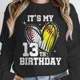 It's My 13th Birthday Baseball Softball Heart 13 Year Old Unisex Sweatshirt It's My 13th Birthday Baseball Softball Heart 13 Year Old Unisex Sweatshirt