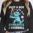 Just A Boy Who Loves Axolotls & Baseball Unisex Sweatshirt Just A Boy Who Loves Axolotls & Baseball Unisex Sweatshirt