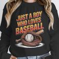 Just A Boy Who Loves Baseball Player Kids Unisex Sweatshirt Just A Boy Who Loves Baseball Player Kids Unisex Sweatshirt