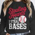 Kids Stealing Hearts Cute Baseball Boys Unisex Sweatshirt Kids Stealing Hearts Cute Baseball Boys Unisex Sweatshirt