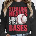 Kids Stealing Hearts Like I Steal Bases Cute Baseball Boys Unisex Sweatshirt Kids Stealing Hearts Like I Steal Bases Cute Baseball Boys Unisex Sweatshirt