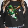 Leprechaun Play Baseball St Patrick's Day Men Kid Boys Unisex Sweatshirt
