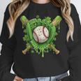 Lucky Shamrock Baseball Gloves Drip St Patrick's Day Boys Unisex Sweatshirt Lucky Shamrock Baseball Gloves Drip St Patrick's Day Boys Unisex Sweatshirt