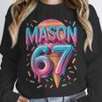 Mason 67 Meme Ice Cream Baseball Drip Unisex Sweatshirt