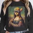 Mona Lisa Baseball Trending Aesthetic Streetwear Unisex Sweatshirt
