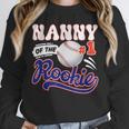 Nanny Rookie Of Year 1st Birthday Baseball Theme Matching Unisex Sweatshirt Nanny Rookie Of Year 1st Birthday Baseball Theme Matching Unisex Sweatshirt