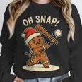 Oh Snap Gingerbreadman Baseball Christmas Men Boys Toddlers Unisex Sweatshirt Oh Snap Gingerbreadman Baseball Christmas Men Boys Toddlers Unisex Sweatshirt