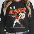 Pete Alonso Baltimore Baseball Players MLBPAL201M Unisex Sweatshirt Pete Alonso Baltimore Baseball Players MLBPAL201M Unisex Sweatshirt