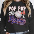 Pop Pop Rookie Of Year 1st Birthday Baseball Theme Matching Unisex Sweatshirt Pop Pop Rookie Of Year 1st Birthday Baseball Theme Matching Unisex Sweatshirt