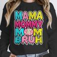 Retro Mama Mommy Mom Bruh Baseball Women Girls Unisex Sweatshirt Retro Mama Mommy Mom Bruh Baseball Women Girls Unisex Sweatshirt