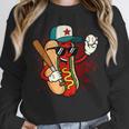 Retro Vintage Baseball Hot Dogs Unisex Sweatshirt Retro Vintage Baseball Hot Dogs Unisex Sweatshirt