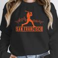 San Francisco Lovers Skyline Retro Baseball Heartbeat Men Unisex Sweatshirt San Francisco Lovers Skyline Retro Baseball Heartbeat Men Unisex Sweatshirt