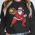 Santa Playing Baseball Baseball Lover Baseballer Xmas Unisex Sweatshirt Santa Playing Baseball Baseball Lover Baseballer Xmas Unisex Sweatshirt
