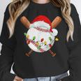 Santa Sports For Men Boys Christmas Baseball Player Unisex Sweatshirt Santa Sports For Men Boys Christmas Baseball Player Unisex Sweatshirt