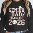 Senior Dad Class Of 2026 Graduate Baseball 2026 Graduation Unisex Sweatshirt Senior Dad Class Of 2026 Graduate Baseball 2026 Graduation Unisex Sweatshirt