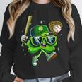Shamrock Lucky Clover Baseball Patricks Day Family Matching Unisex Sweatshirt Shamrock Lucky Clover Baseball Patricks Day Family Matching Unisex Sweatshirt