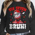 Six Seven 67 Bruh 6 7 Meme Valentine Baseball Drip Boys Kids Unisex Sweatshirt Six Seven 67 Bruh 6 7 Meme Valentine Baseball Drip Boys Kids Unisex Sweatshirt