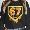 Six Seven 67 Meme Gen Alpha Slang Baseball 101 Unisex Sweatshirt Six Seven 67 Meme Gen Alpha Slang Baseball 101 Unisex Sweatshirt