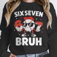 Six Seven Bruh Valentines Baseball Kids 67 Valentine Boys Unisex Sweatshirt Six Seven Bruh Valentines Baseball Kids 67 Valentine Boys Unisex Sweatshirt