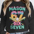Six Seven Meme Mason Ice Cream Drip Baseball Number 67 Unisex Sweatshirt Six Seven Meme Mason Ice Cream Drip Baseball Number 67 Unisex Sweatshirt