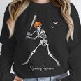 Spooky Season Skeleton Baseball Player Halloween Batter Unisex Sweatshirt Spooky Season Skeleton Baseball Player Halloween Batter Unisex Sweatshirt