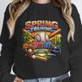 Spring Training 2026 Baseball Fan Retro Palm Cactus Unisex Sweatshirt